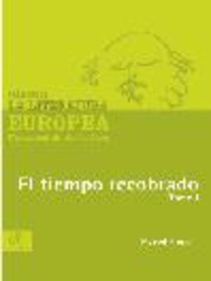 cover image of El tiempo recobrado, Tomo 1